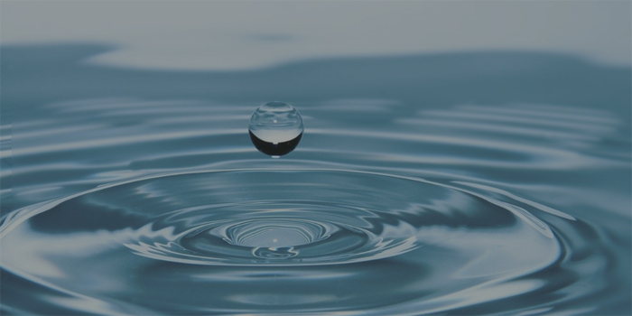 image of water ripple effect related to generosity